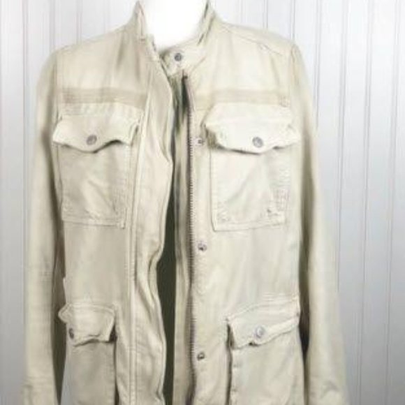 Free People military inspired cargo jacket - Picture 3 of 8
